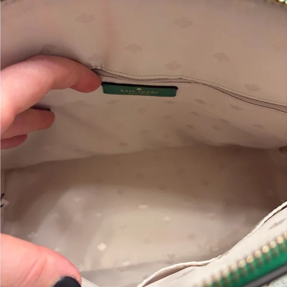Kate Spade Payton Medium Dome Satchel in Kelly Green - Picture 9 of 13